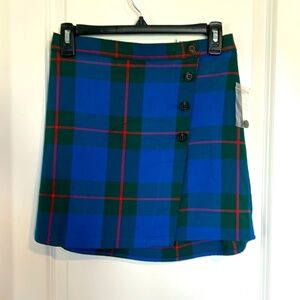 NWT Plaid Skirt
